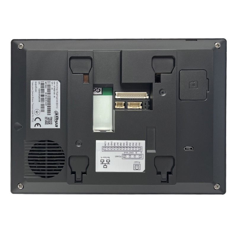 IP-відеодомофон Dahua Black (DHI-VTH5321GB-W)