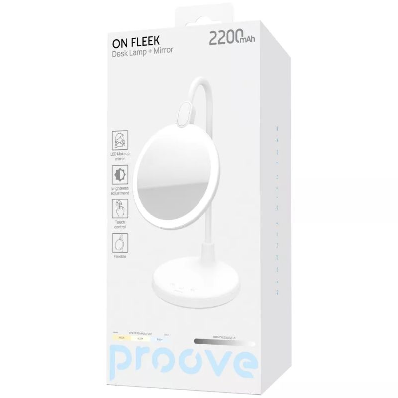 Настільна лампа LED Proove On Fleek 2200 mAh White (DLMM22000202)