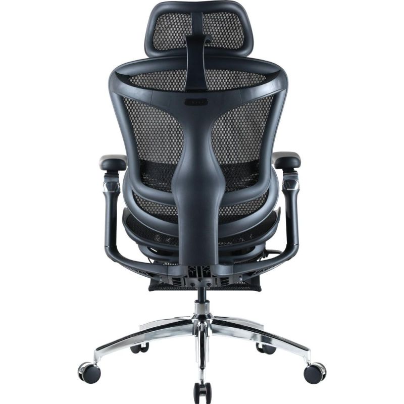 Крісло офісне Sihoo Doro C300 Pro Mesh Black with footrest (Doro-C300-Pro-M101-JT) (DORO-C300-PRO-M101-JT)