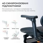 Крісло офісне Sihoo Doro C300L Mesh Black with footrest (Doro-C300L-A3-101-JT) (DORO-C300L-A3-101-JT)
