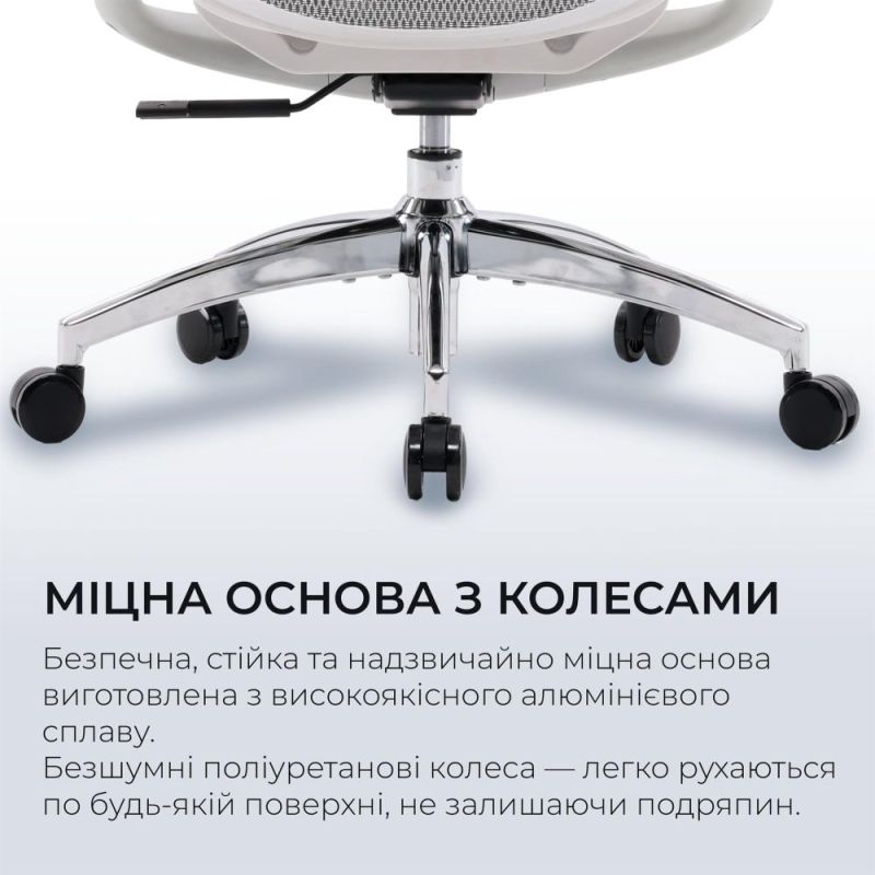 Кресло офисное Sihoo Doro C300L Mesh White (DORO-C300L-A3-102)