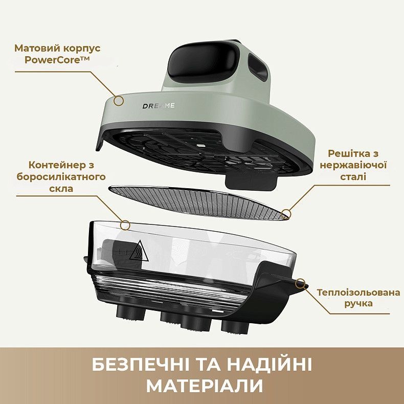 Мультипечь Dreame Tasti PT60 4.5L+2.5L Starlight Gray (DREAME-PT60-SG)