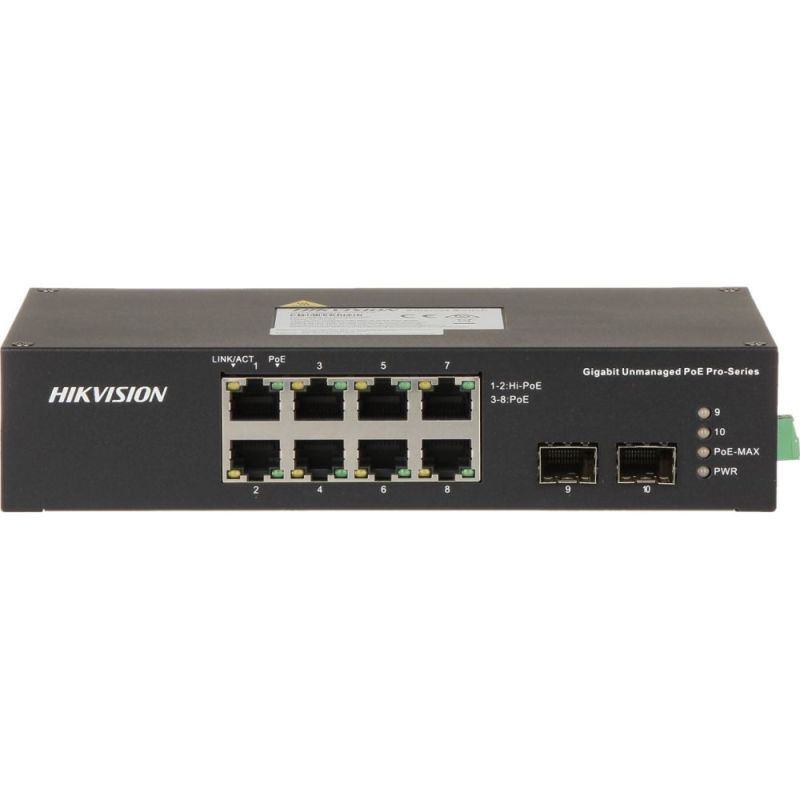 Коммутатор Hikvision (DS-3T0510HP-E/HS)