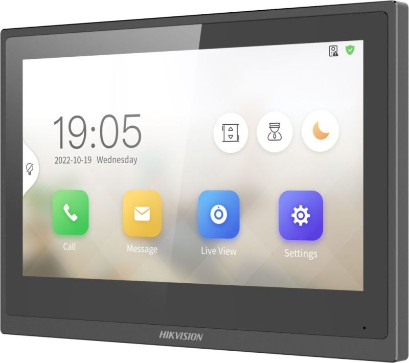 IP-відеодомофон Hikvision Black (DS-KH6351-TE1)