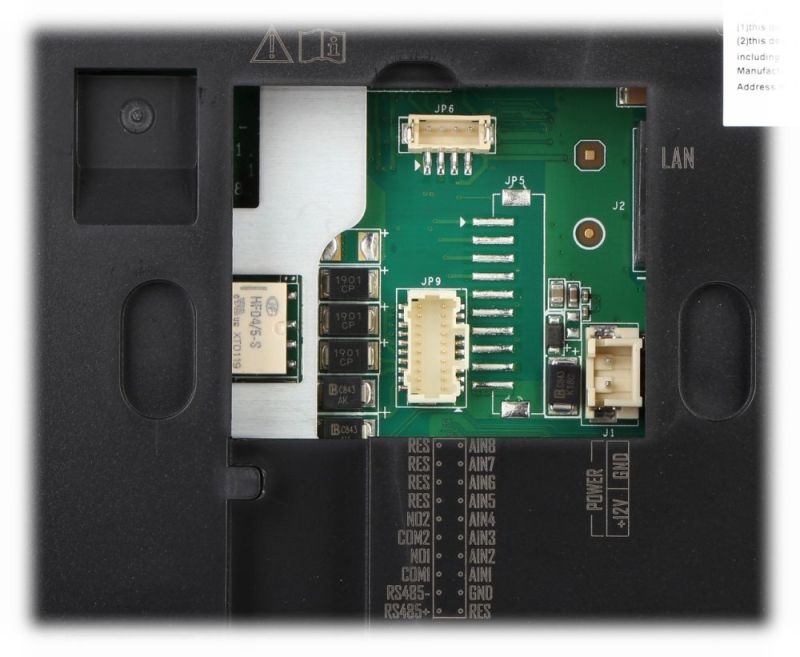 IP-відеодомофон Hikvision (DS-KH8520-WTE1(Europe BV))