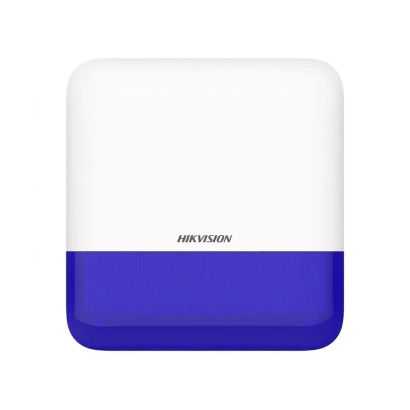 Беспроводная сирена Hikvision синяя (DS-PS1-E-WE)