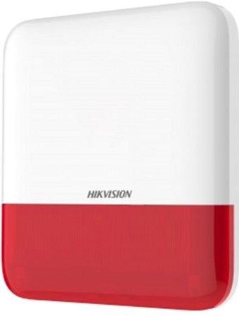 Бездротова сирена Hikvision (DS-PS1-E-WE-Red)