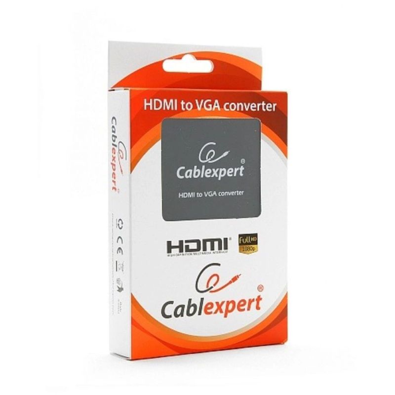 Конвертер HDMI-VGA Gembird (DSC-HDMI-VGA-001)
