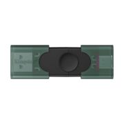 Флеш-накопитель USB3.2 256GB Type-C Kingston DataTraveler Duo Green (DTDEG2/256GB)