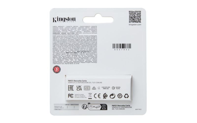 Флеш-накопитель USB3.2 128GB Kingston DataTraveler Exodia S Black/Green (DTXS/128GB)