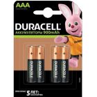 Акумулятор Duracell Recharge LSD Ni-MH AAA/HR03 900 mAh BL 4шт (DX2400)