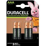 Акумулятор Duracell Recharge LSD Ni-MH AAA/HR03 900 mAh BL 4шт (DX2400)