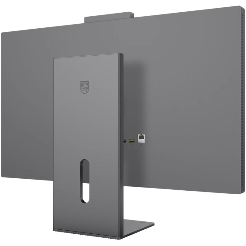 TFT 27" Philips 27E3U7903, 5K UHD, IPS, HDMI, DP, USB-C, RJ-45, USB-hub, Cam, HAS, Pivot,кол.,сірий (27E3U7903/00)