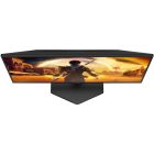 TFT 24.5" AOC 25G42E, Fast IPS, 180 Гц, HDMI, DP, чорно-червоний (25G42E)