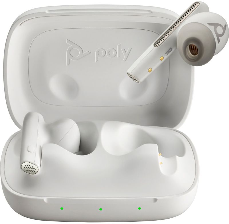 Навушники TWS Poly Voyager Free 60 Earbuds + BT700A + BCHC White (7Y8L3AA)