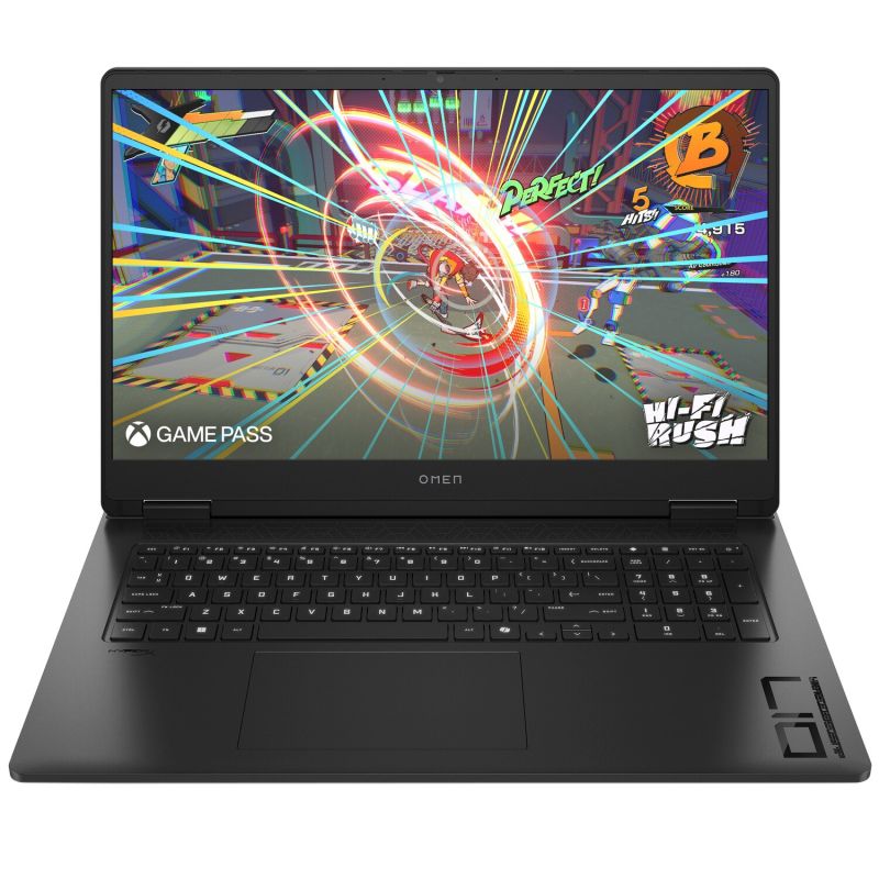 HP OMEN Gaming 17-db1014ua 17.3" FHD IPS,300n/Ryzen AI 7-350(5.0)/24Gb/SSD1Tb/RTX5060,8GB/DOS/Чорний (C9SB2EA)