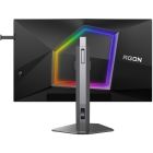 TFT 27" AOC AGON AG276FK, Fast IPS, 520Гц, 2хHDMI, DP, HAS, Pivot, чорно-сірий (AG276FK)