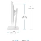 TFT 27" BenQ GW2786TC, IPS, 100hz, HDMI, DP, USB-C, колонки, білий (9H.LMNLB.QBE)