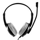 Гарнітура  Media-Tech EPSILION USB, Black-White (MT3573)