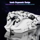 Мишка Attack Shark X11SE, Wireless/Bluetooth, 22000dpi. (PAW3311), 6кн., White (X11SEW_AS)