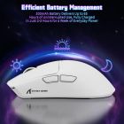 Мишка Attack Shark X11SE, Wireless/Bluetooth, 22000dpi. (PAW3311), 6кн., White (X11SEW_AS)