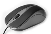 Мишка  Media-Tech  Plano, 3кн., 800dpi, темно-сіра (titanium) (MT1091T)