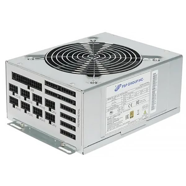 БЖ 1200W FSP FSP1200-50AAG 80+ GOLD, 6xPCI-E6+2, 135mm fan, Modular, C20, brown box (FSP1200-50AAG)