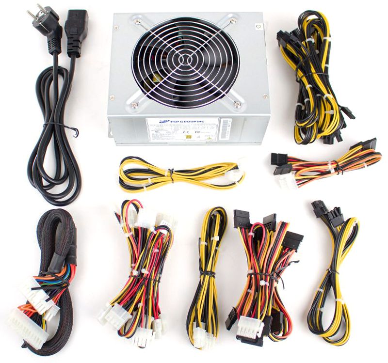 БЖ 1200W FSP FSP1200-50AAG 80+ GOLD, 6xPCI-E6+2, 135mm fan, Modular, C20, brown box (FSP1200-50AAG)