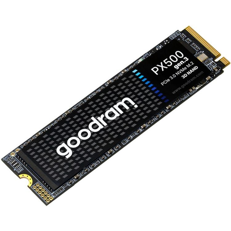 SSD 256Gb GoodRAM PX500 M.2 2280 PCIe 3x4 NVMe 3D NAND, Retail (SSDPR-PX500-256-80-G3)