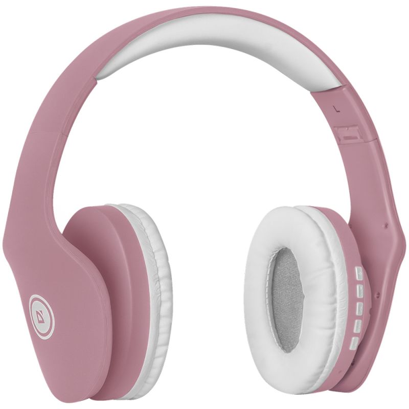 Гарнітура Defender FreeMotion B525, Bluetooth+3,5мм, White-Pink (63528)