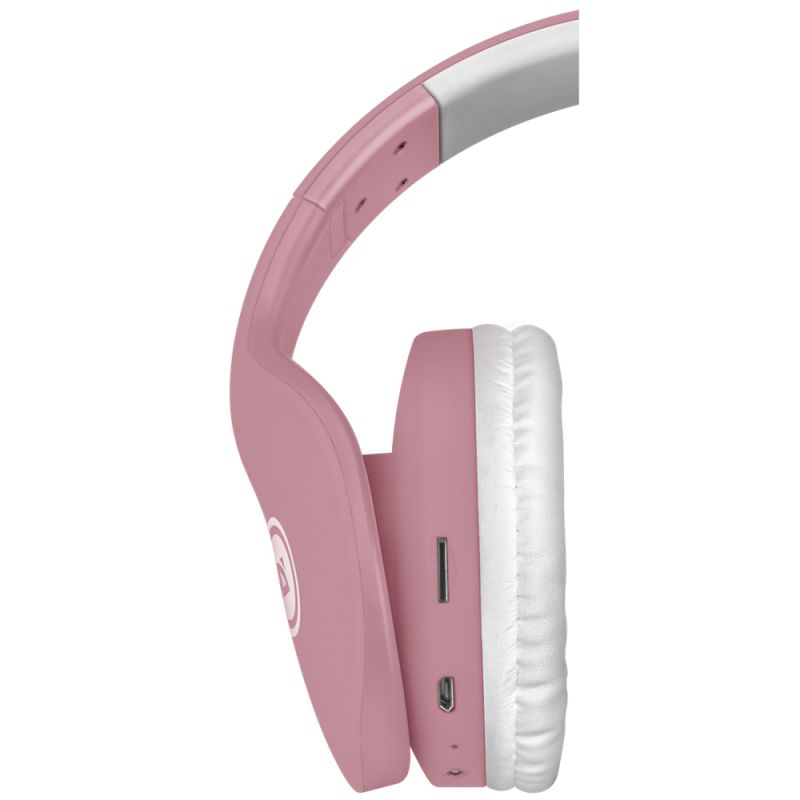 Гарнітура Defender FreeMotion B525, Bluetooth+3,5мм, White-Pink (63528)