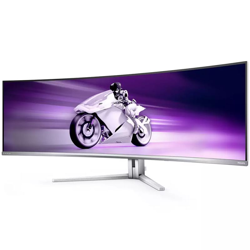 TFT 48.9" Philips 49M2C8900, OLED, DQHD, 240Hz, 0.03ms, 2хHDMI, DP, USB-C, USB-hub, HAS,колонки, біл (49M2C8900/00)