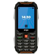 Мобiльний телефон Ergo E283 Dual Sim Black Orange (E283 Black Orange)