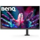 TFT 31.5" BenQ PD3205UA, IPS, 4K UHD, 99% sRGB, HDMI, DP, USB-С, USB-hub, HAS, колонки, темно- сірий (9H.LKGLA.TPE)