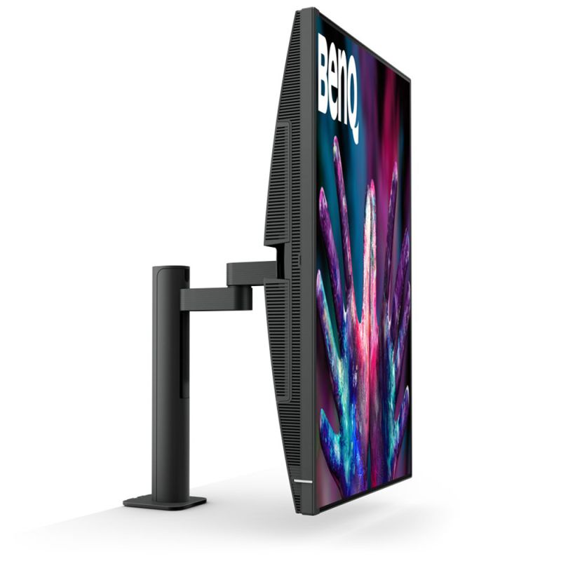 TFT 31.5" BenQ PD3205UA, IPS, 4K UHD, 99% sRGB, HDMI, DP, USB-С, USB-hub, HAS, колонки, темно- сірий (9H.LKGLA.TPE)