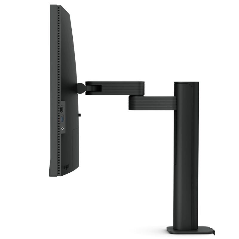 TFT 31.5" BenQ PD3205UA, IPS, 4K UHD, 99% sRGB, HDMI, DP, USB-С, USB-hub, HAS, колонки, темно- сірий (9H.LKGLA.TPE)