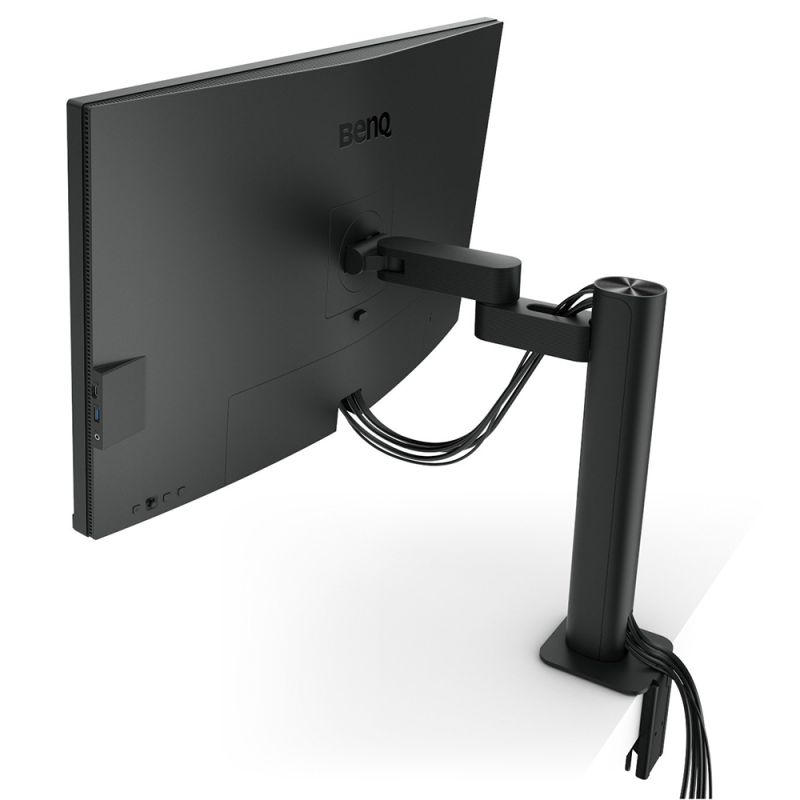 TFT 31.5" BenQ PD3205UA, IPS, 4K UHD, 99% sRGB, HDMI, DP, USB-С, USB-hub, HAS, колонки, темно- сірий (9H.LKGLA.TPE)