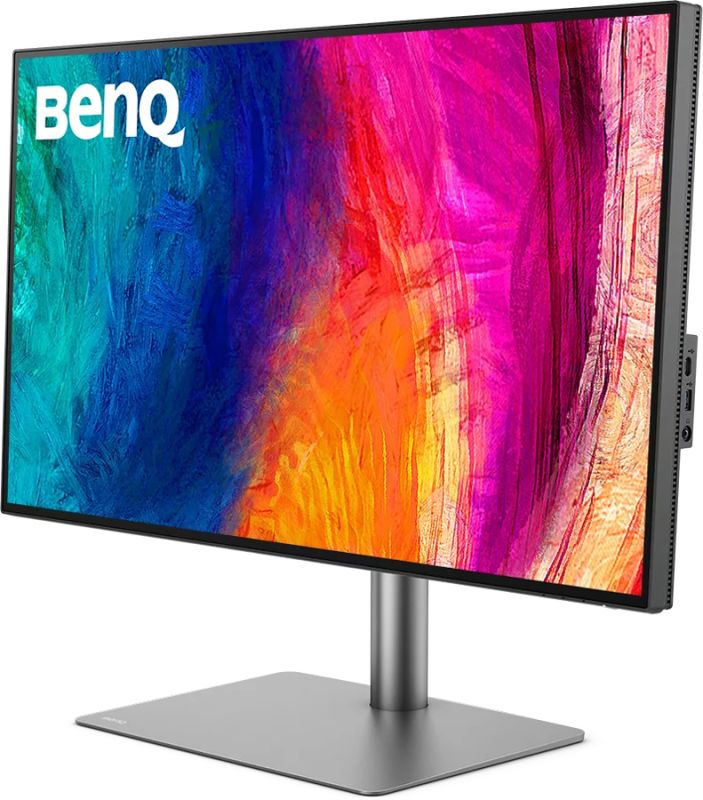 TFT 32" BenQ PD3225U, IPS, 4K, HDMI, DP, USB-C, USB hub, HAS, Pivot, темно-сірий (9H.LLYLA.TBE)