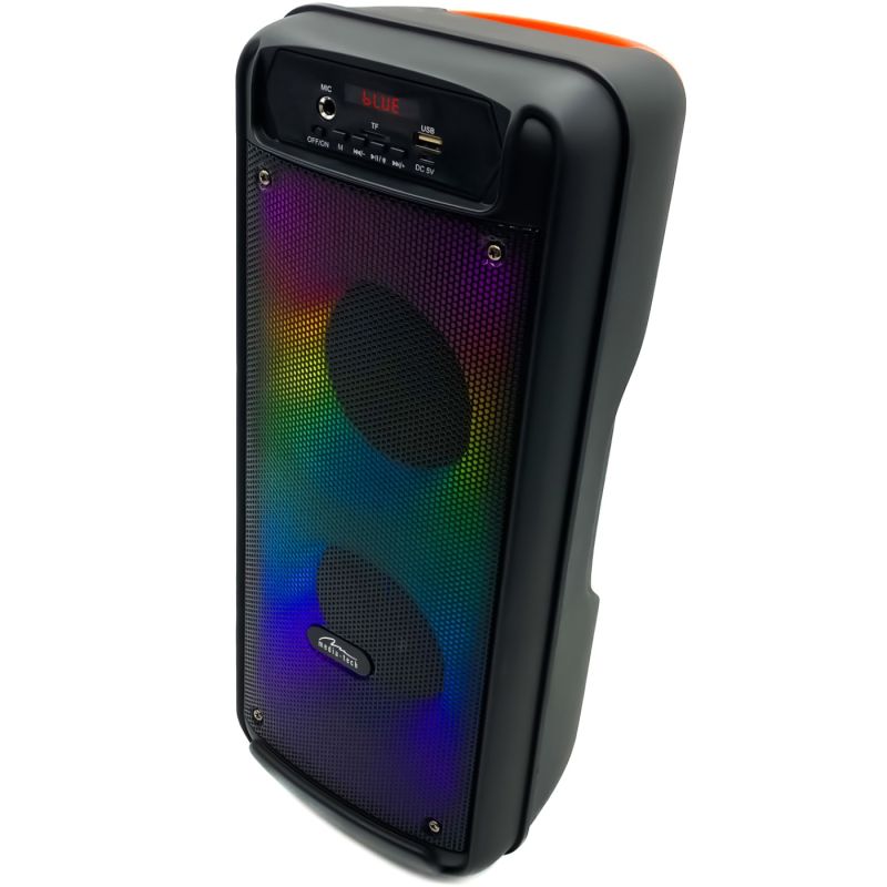Акустична система 1.0 Media-Tech 14W, Bluetooth/FM/AUX/MicroSD/USB/RGB чорна (MT3177)