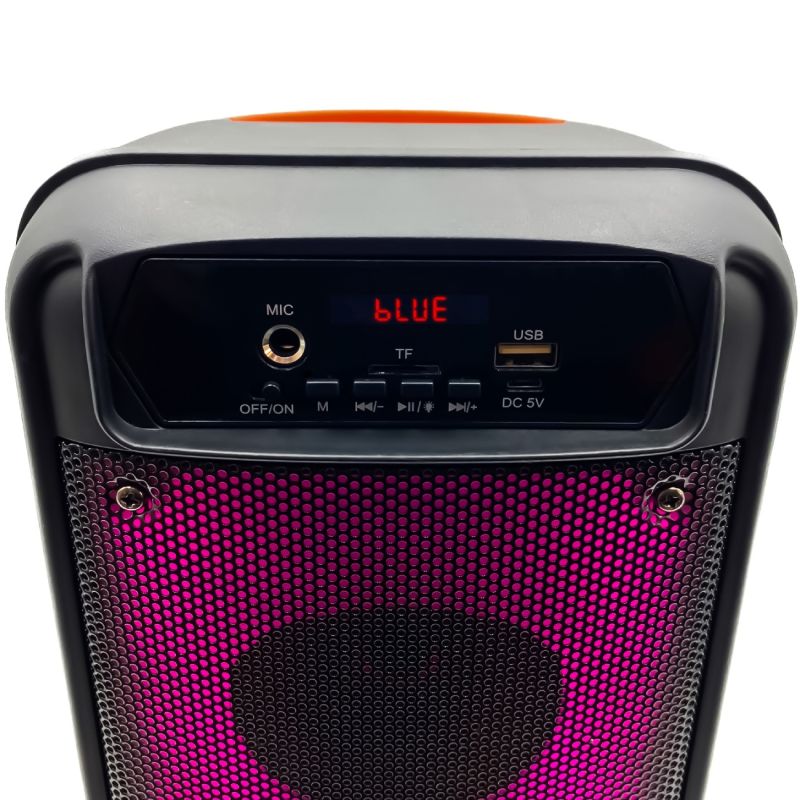 Акустична система 1.0 Media-Tech 14W, Bluetooth/FM/AUX/MicroSD/USB/RGB чорна (MT3177)