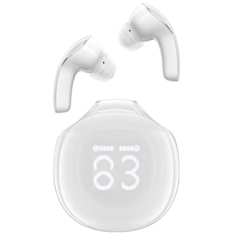 Навушники TWS Acefast T9 porcelain white (6974316282549)