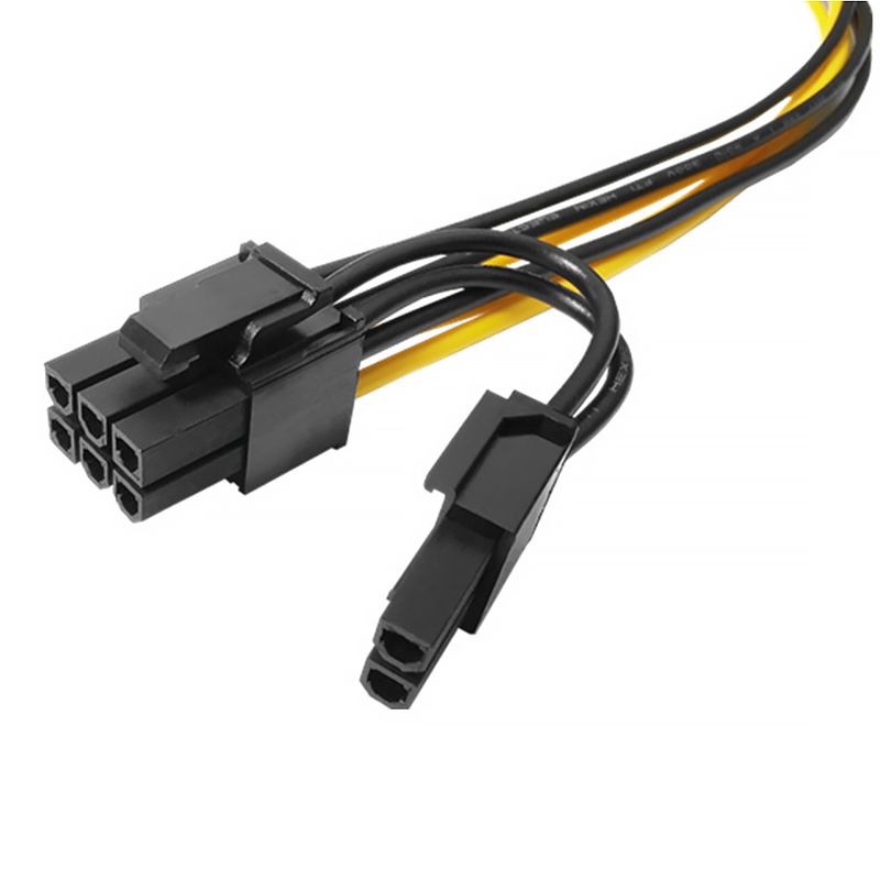 Кабель живлення для відеокарти ATX 6pin на 8pin, M/M 50см (S0933)