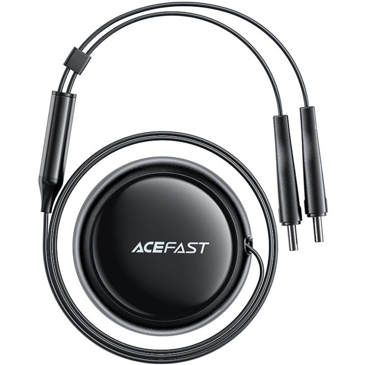 Автозарядка 3xUSB 53W (2xUSB-C+USB-A) + cable USB-C 2in1 B13 Acefast (6974316282921)