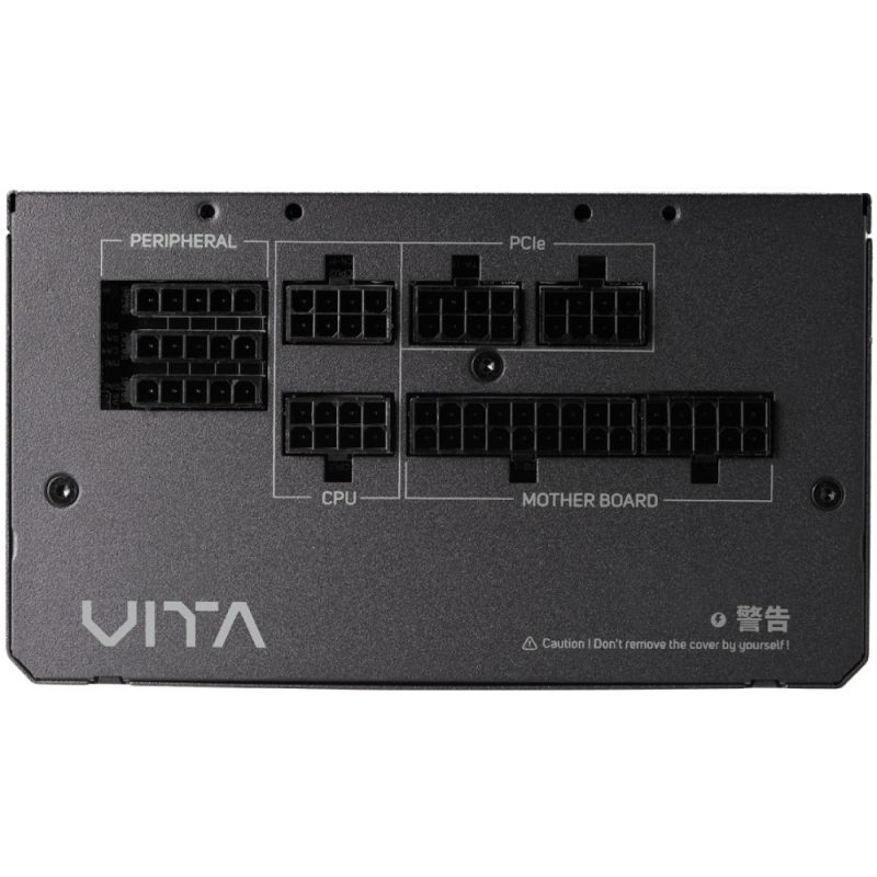БЖ 650W FSP VITA-650GM 80+ Gold, 120mm HYB fan, Modular, ATX V3.1, Retail Box (VITA-650GM)