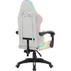 Крісло ігрове Defender Energy, Клас 4, 50мм, PU, RGB, біле (64557)