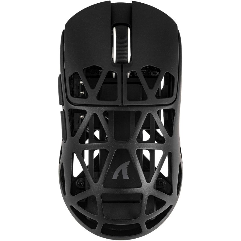 Мишка Attack Shark R2, Wireless/Bluetooth, 42000dpi, (PAW3950), 6кн., Black (R2B_AS)