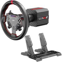 Кермо і педалі PXN VD4 Bundle for PC, 12кн., подв. педалі, кермо WAS 280мм (PXN-VD4 Bundle EU)