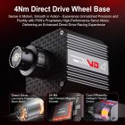 Кермо і педалі PXN VD4 Bundle for PC, 12кн., подв. педалі, кермо WAS 280мм (PXN-VD4 Bundle EU)