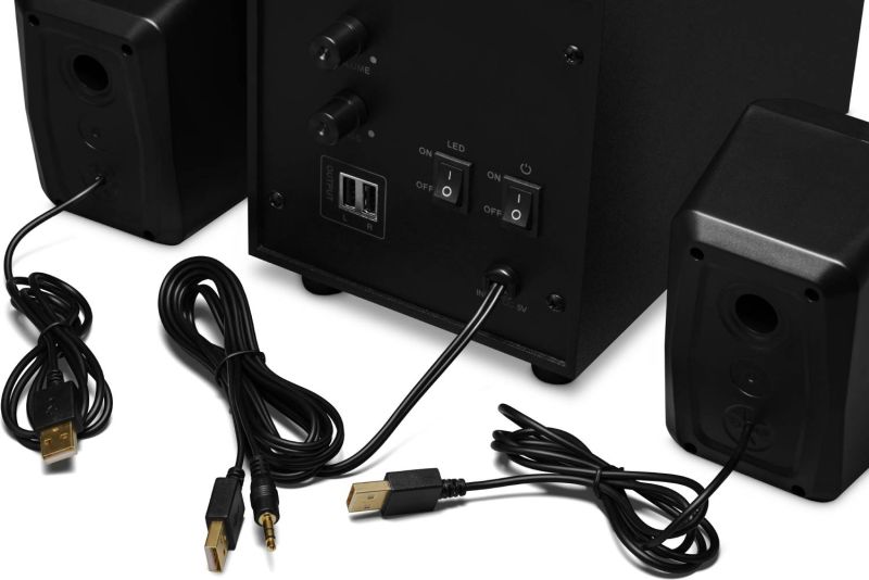 Акустична система 2.1 Redragon Toccata 11Вт, RGB, USB живлення (78149)