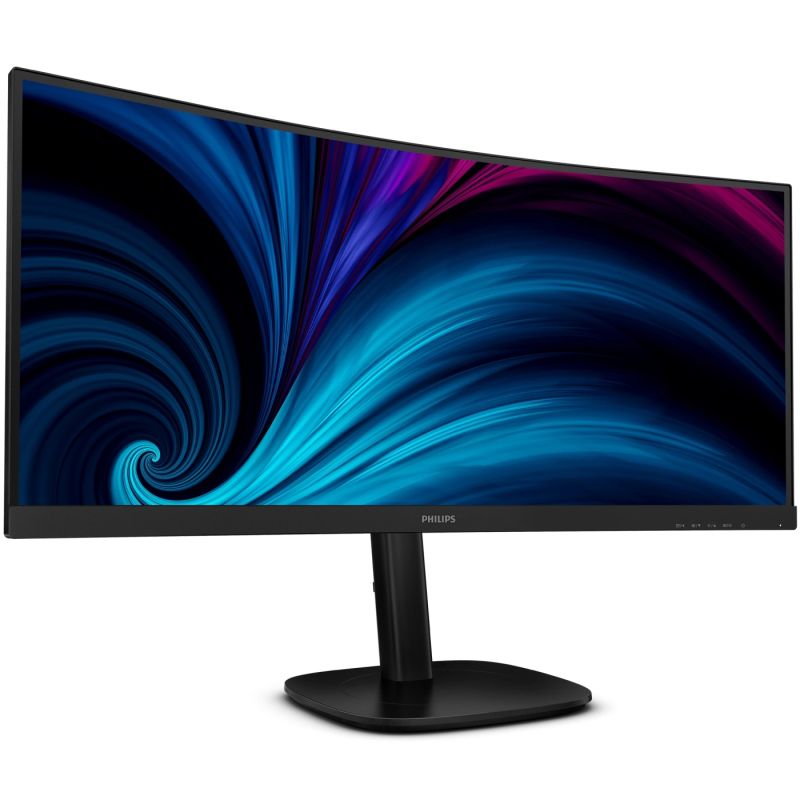 TFT 34" Philips 34B2U3600C, WQHD, VA, 120Гц, вигн., HDMI, DP, USB-C, RJ-45, USB-hub, HAS, чорний (34B2U3600C/00)